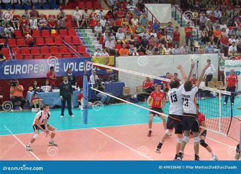 Volleyball Match European Ligue Editorial Image - Image of competition ...