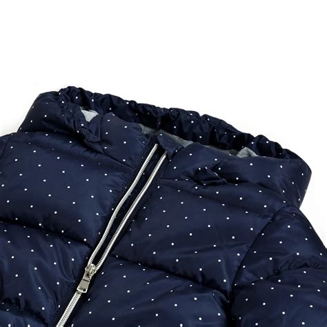 Chicco Girls Navy Blue Padded Hooded Jacket Blue - Winterwear – Chicco ...