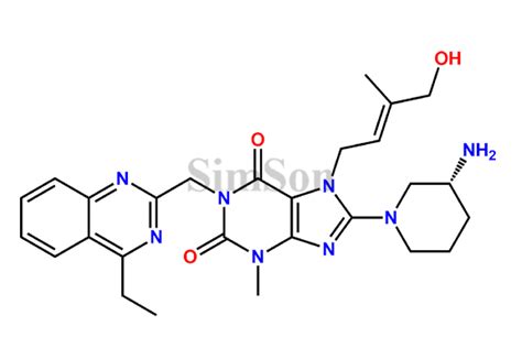 Hydroxy Ethyl Linagliptin | CAS No- NA | Simson Pharma Limited