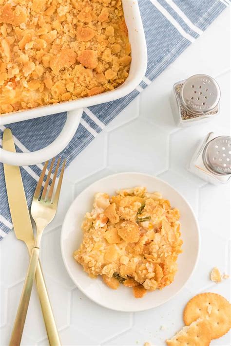 Creamy Veg-All Casserole with a Buttery Cracker Topping - Easy Cheap ...