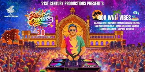 Blast Of Colours 3.0 Lucknow Biggest Holi Fest Tickets, Janeshwar ...