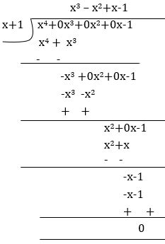 Apply Division Algorithm to find the quotient q(x) and remainder r(x ...