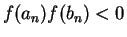 (b)False position or Regula Falsi method: