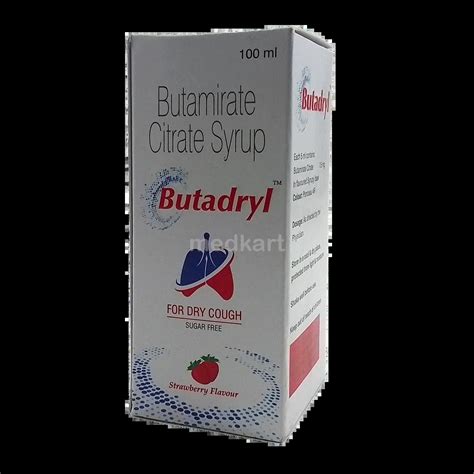 BUTADRYL SYRUP 100 ML Price, Uses, Side Effects & Substitutes | Medkart