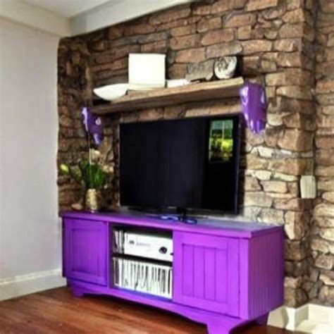 6 Purple Traditional TV Unit Design Ideas in 2025
