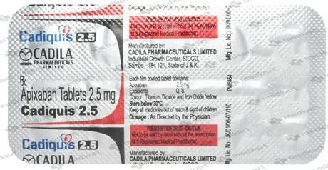 APIXATOR 2.5MG TABLET 10'S Price, Uses, Side Effects & Substitutes ...