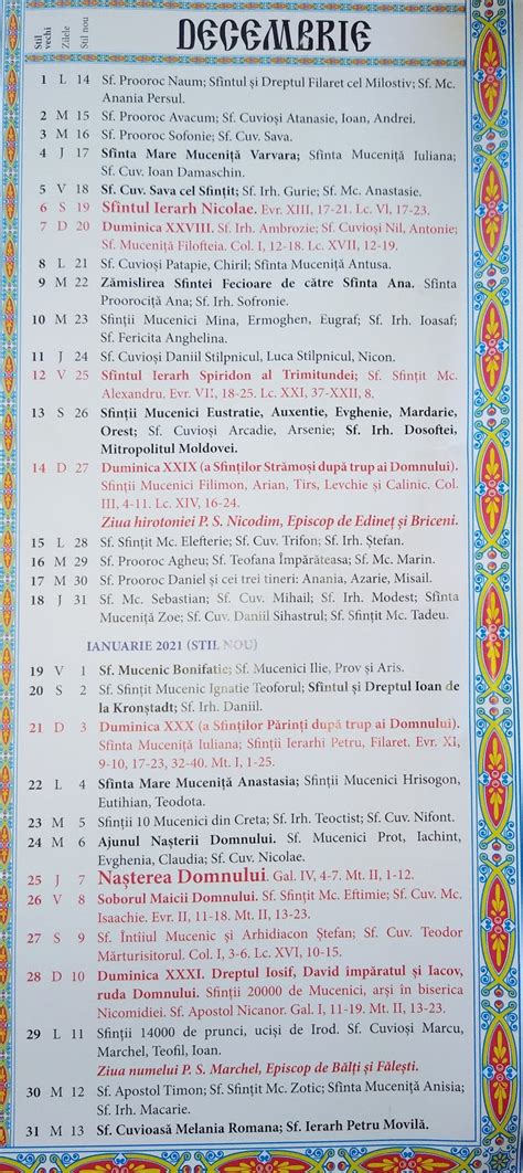 Bildergebnis für calendar ortodox 2023