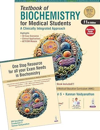 Buy Textbook of Biochemistry for Medical Students - Vasudevan - 11th/Ed ...