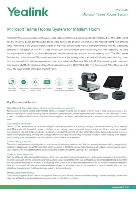 Development Services - MVC 640 YEALINK Trader - Wholesaler ...