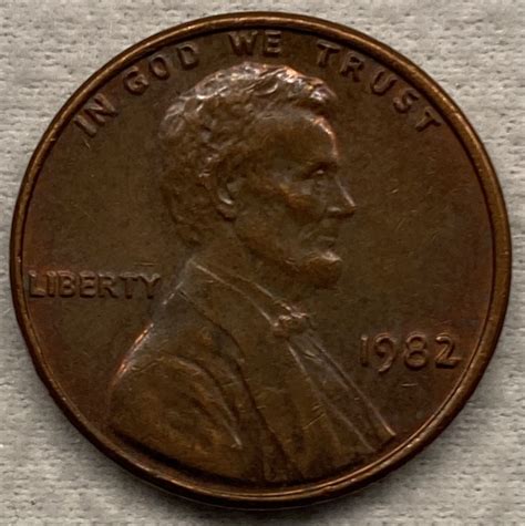 1982 Lincoln Memorial Cent Varieties Large Date Free Shipping! - For ...