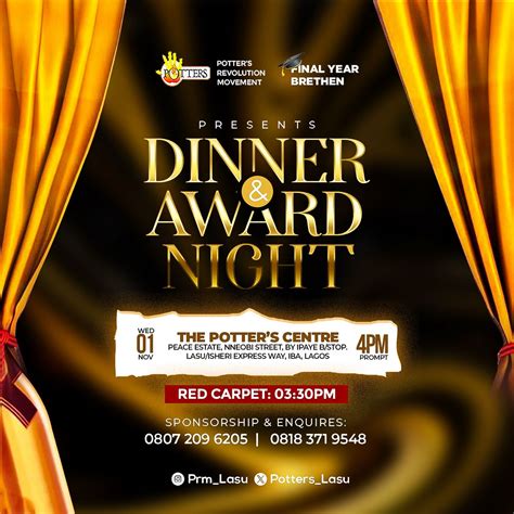 Dinner and Award Night Flyer Design | Graffiti, Photoshop