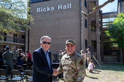 Laughlin begins groundbreaking at the Ricks Hall dormitory > Air ...