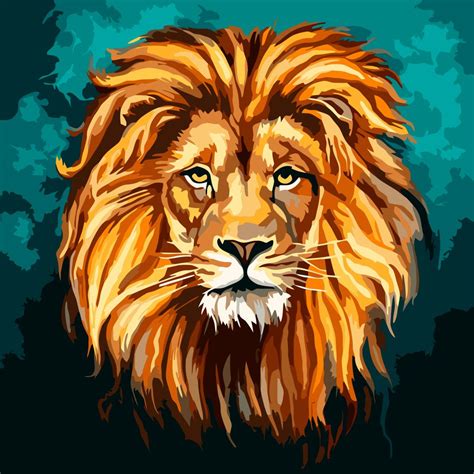 Just painted this picture in the new coloring app: | Lion painting ...