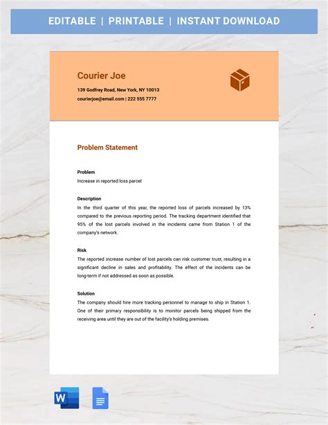 Image result for Problem Statement