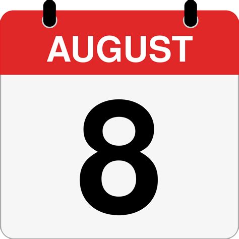 Days Until August 8Th