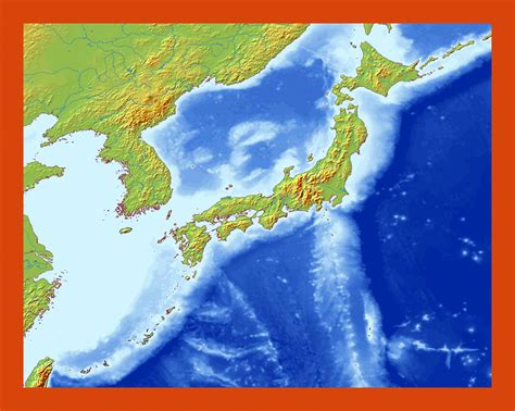 Japan Desert Map