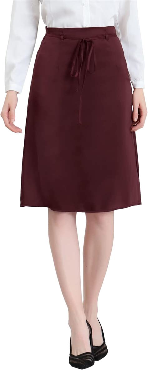 Allegra K Women's Split A-Line Elastic Back Tie India | Ubuy