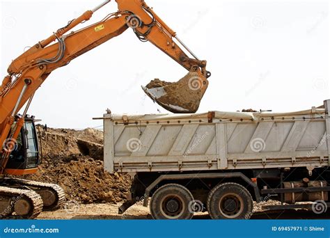 Image result for Large Excavators Loading Trucks