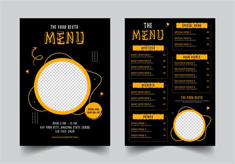 Free Menu Designs 的图像结果