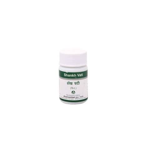 Dhanvantari Guj. Herb Shankh Vati 60 Tablets – Uniqrr.com(यूनिकर)