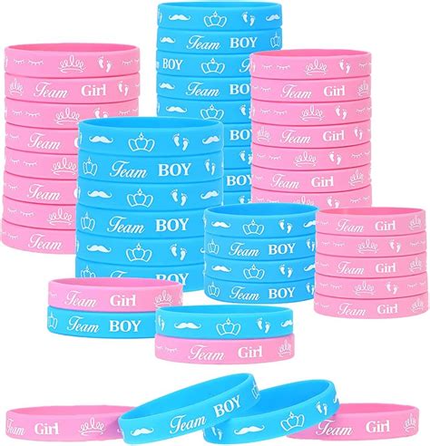 Yiphates 36Pcs Gender Reveal Bracelet Team Boy and | Ubuy India