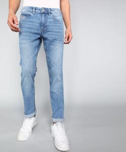 U.S. POLO ASSN. Slim Men Blue Jeans - Buy U.S. POLO ASSN. Slim Men Blue ...