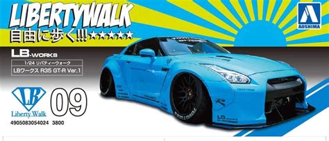 Aoshima Liberty Walk LB-Works R-35 GT-R Type 1 1/24 | Ubuy India