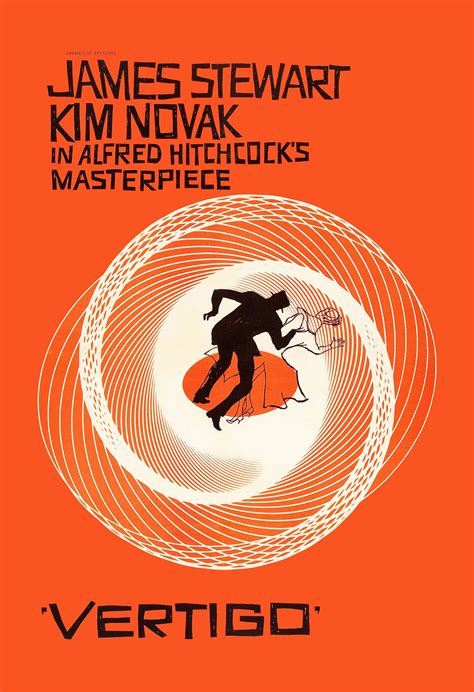 VERTIGO MOVIE POSTER Alfred Hitchcock Poster Vintage - Etsy Canada