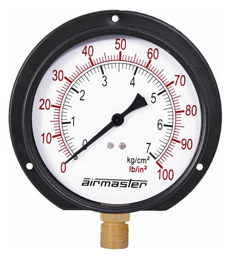 Airmaster Pressure Gauges » Bourdon Type Pressure Gauge