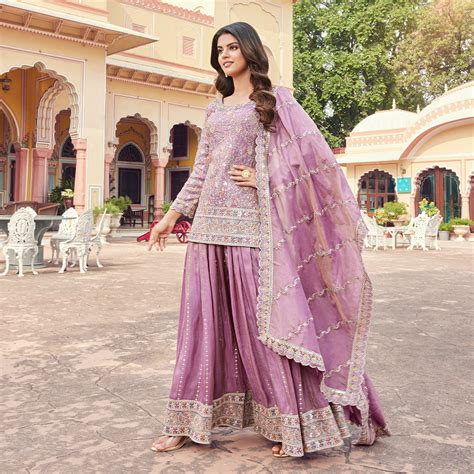 Lavendar Lehenga Choli Set – Suvidha Fashion