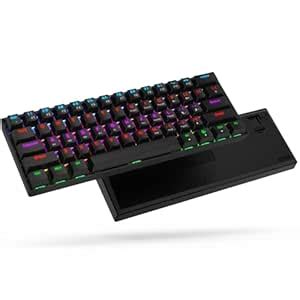 Amazon.in: Buy GEODMAER 60% 61 Keys Mechanical Gaming Keyboard, Wired ...