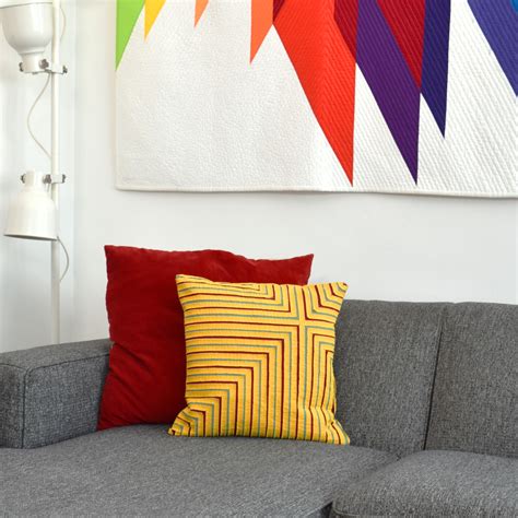 DIY Textured Throw Pillow by Erika Mulvenna finished 01 - WeAllSew