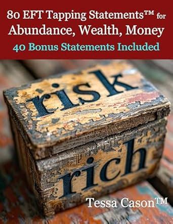 80 EFT Tapping Statements for Abundance, Wealth, Money eBook : Cason ...