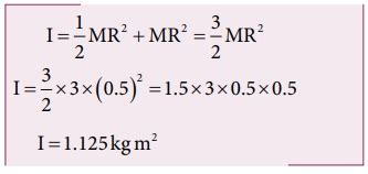 தீர்க்கப்பட்ட எடுத்துக்காட்டு கணக்குகள்: நிலைமத் திருப்புத்திறனின் ...