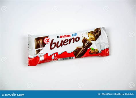 Kinder Bueno Chocolate Candy Bar Editorial Photo | CartoonDealer.com ...