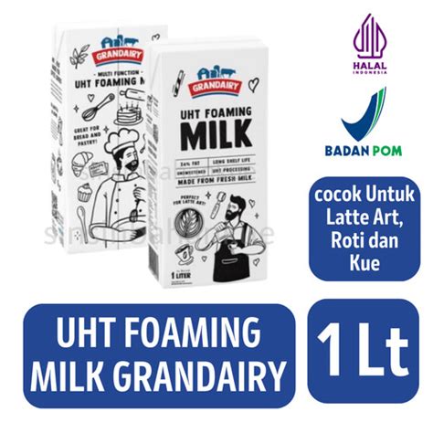 Jual UHT Foaming Milk Grandairy [1 liter] - Kota Malang - sinsin bahan ...