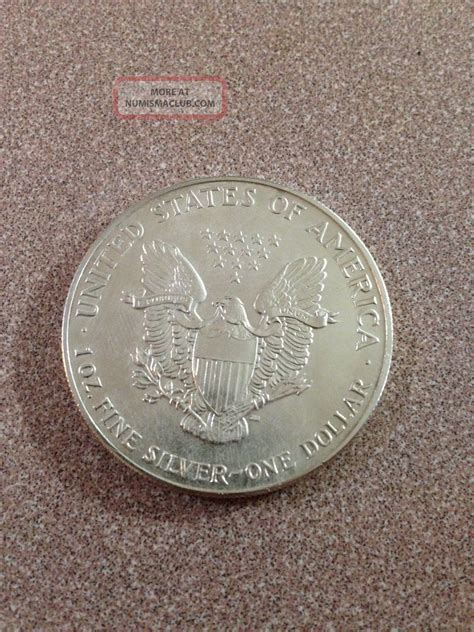 1990 American Eagle Silver Dollar Coin 1 Oz. Silver