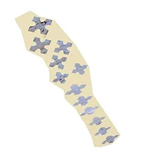 Whitleys 1pc Guitar Fret Fretboard Inlay Decals Position Markers Cross ...