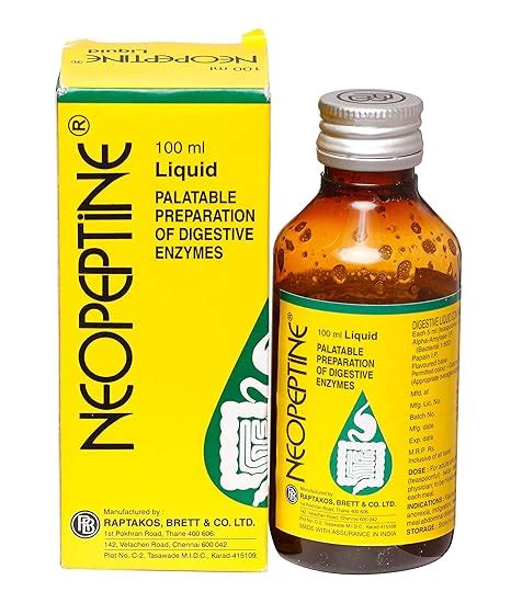 Neopeptine Liquid 100ml : Amazon.in: Health & Personal Care