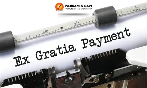 Ex Gratia Payment, Meaning, Examples