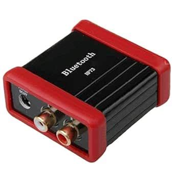 Generic 12V Wireless Bluetooth Audio Receiver Box RCA Suit Car Speaker ...