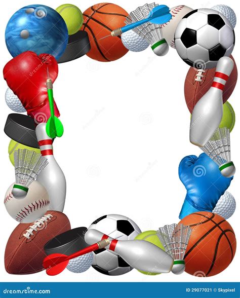Trame de sports illustration stock. Illustration du ligue - 29077021