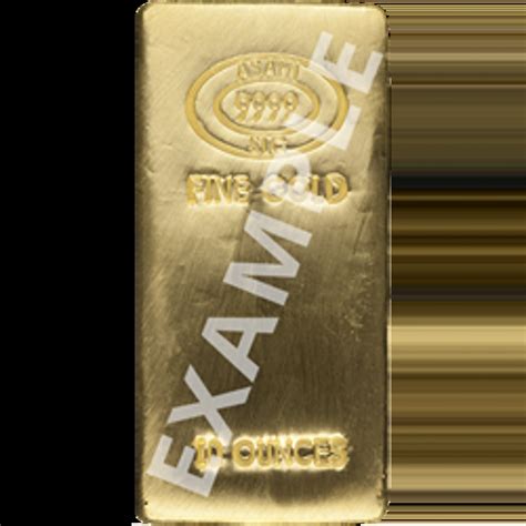 10 Oz Gold Bar | GoldStandardX