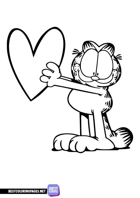 Garfield Coloring Pages Odie Colorear Chef Para Dinokids Oddie Nervioso ...