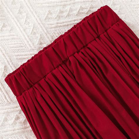 Buy Maroon Blazer Top & Flared Pant Co-ord for Girls | INCLUD