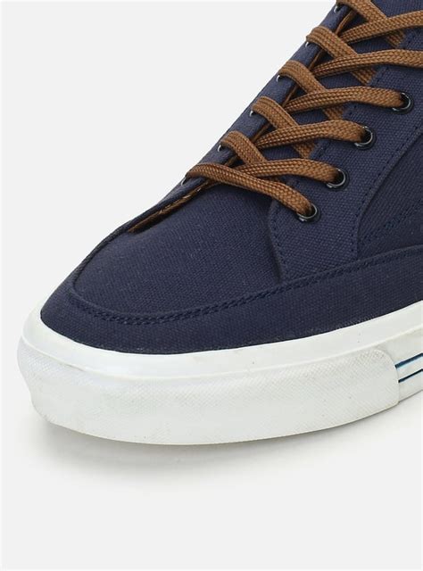 Buy Men Colourblock Canvas Lace-Up Shoes Online at just Rs. 999.0 ...