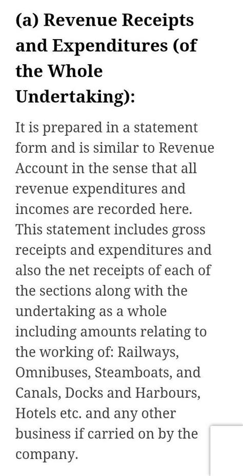 give the format of receipt and expenditure on capital account of ...