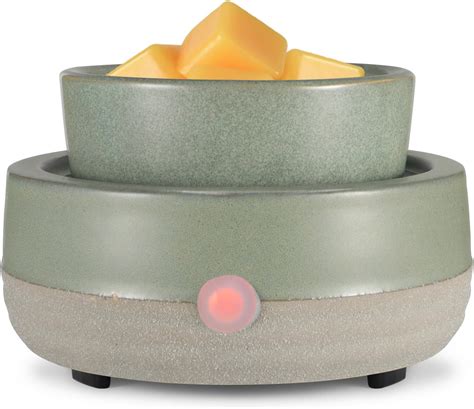 Candle Warmer Electric Lamp - No Flame, Melts Jar Candles & Wax Tarts ...