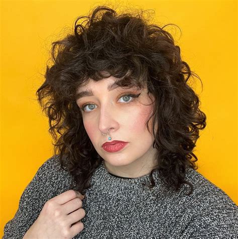 30 Wolf Cut Curly Hair Ideas to Let Your Curls Stand Out - Hair Adviser