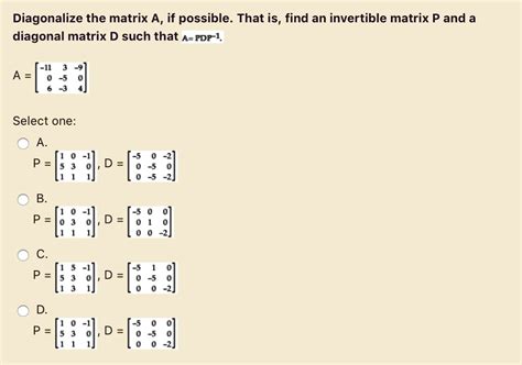 How to Find Diagonal Matrix 的图像结果